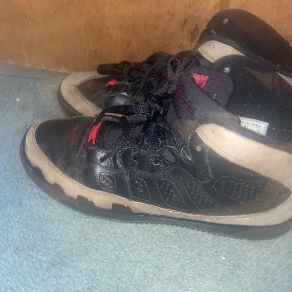 NIKE AIR FORCE AFJ AIR JORDAN sz 14 PREMIER 9 "OLIVE" 362004-061 2009 RARE - Picture 3 of 9